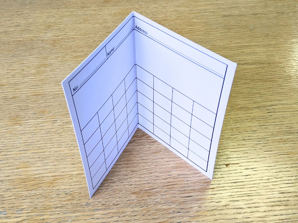 A5 Butchery Clubcard 100 Per Pack