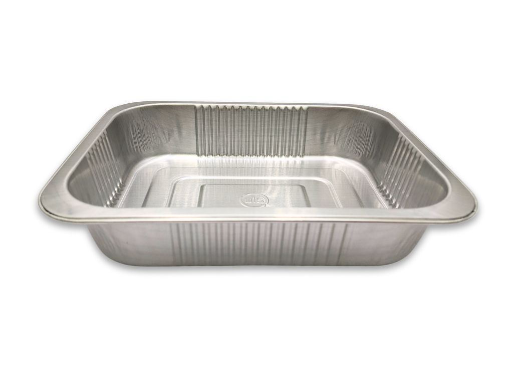 Aluminium Smoothwall Tray 870CC 197X155X40 590/BOX