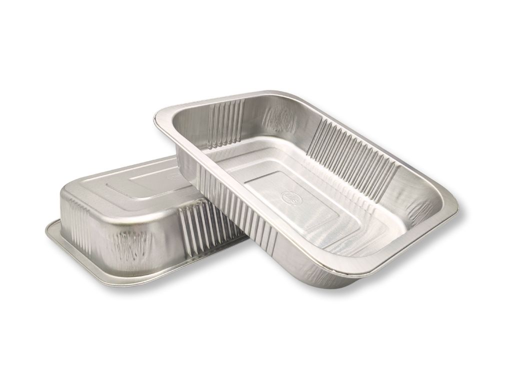 Aluminium Smoothwall Tray 870CC 197X155X40 590/BOX