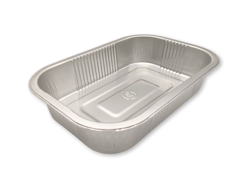 Aluminium Smoothwall Tray 220X150X44 480/BOX 1000CC