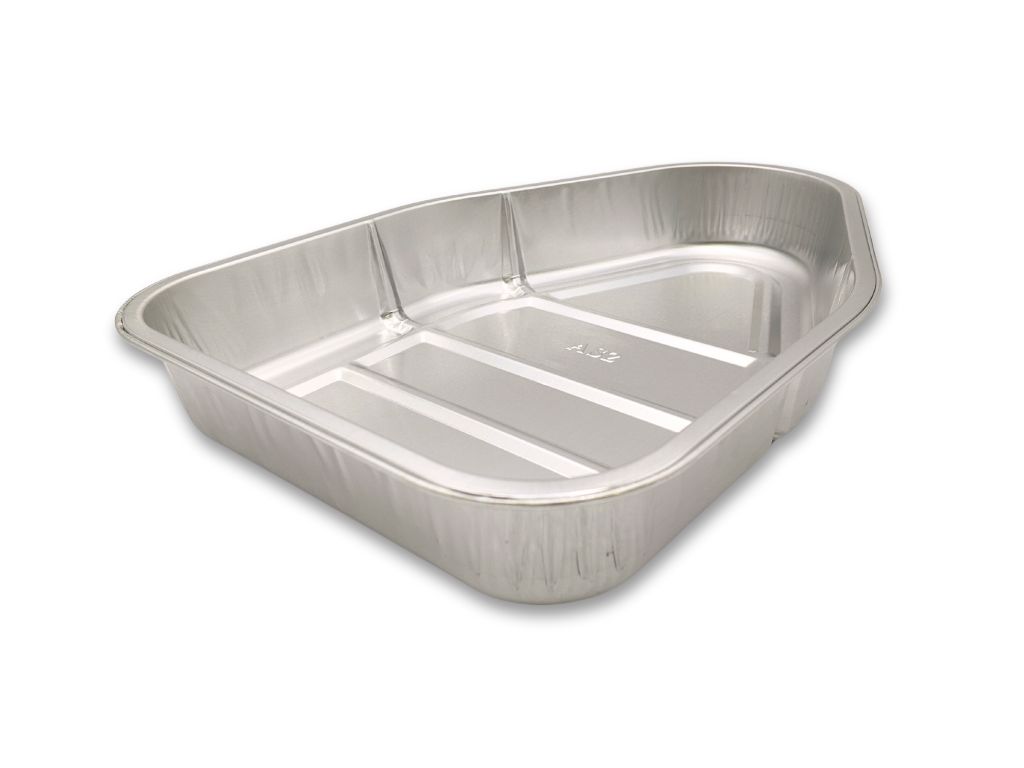 Aluminium Chicken Tray 300 X 210 X 45  130/BOX