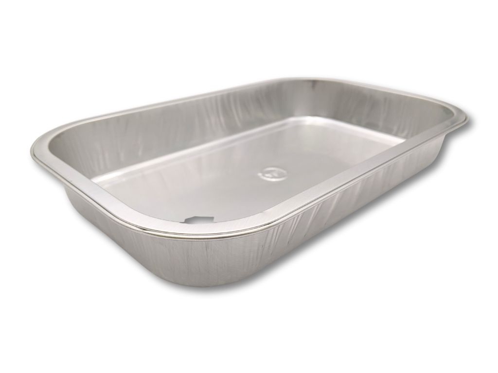 ALUMINIUM RECT. TRAY 265 X 162 X 37  450/BOX