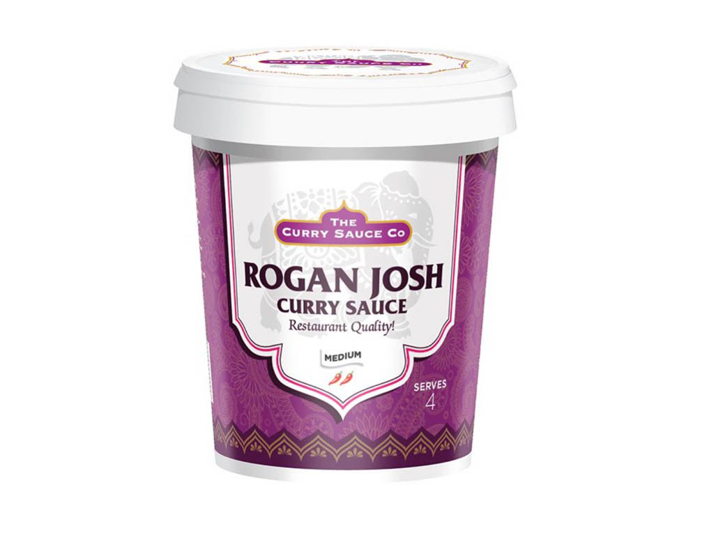 ROGAN JOSH SAUCE 6 X 475G TUBS PER CASE