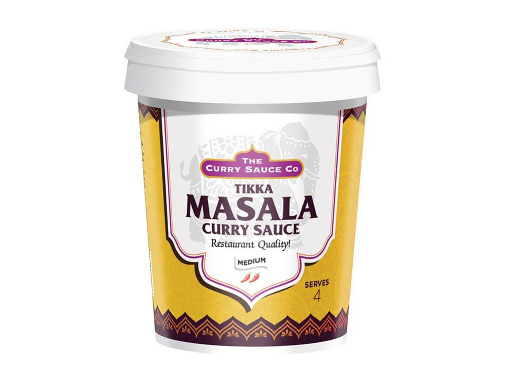 TIKKA MASALA CURRY SAUCE 6 X 475G TUBS PER CASE