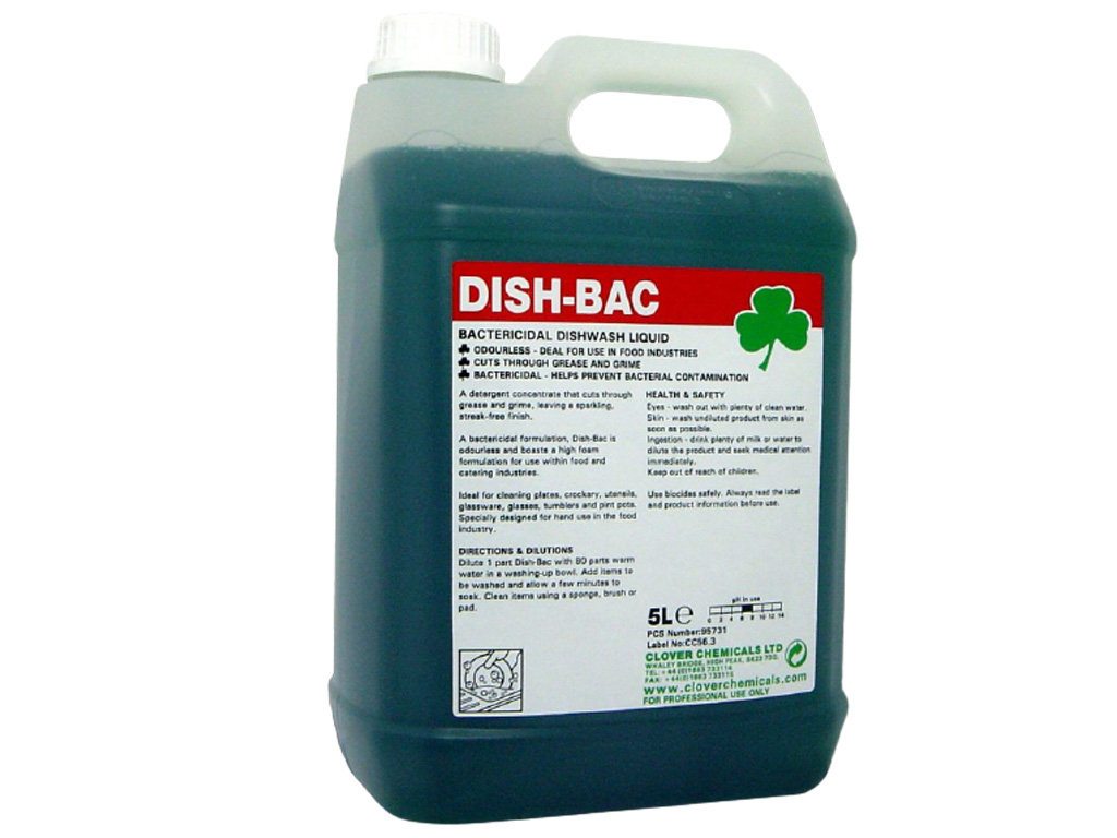 WASHING UP LIQUID 5L BACTERICIDAL