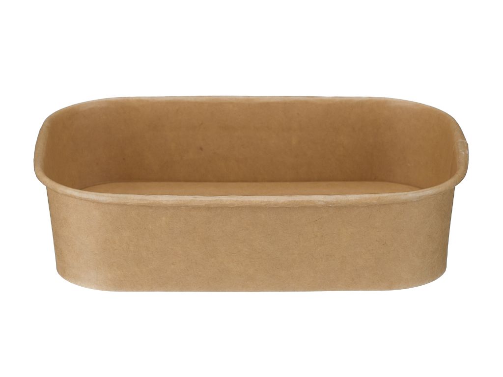 Rectangular Kraft 500ML Kraft Bowl  300/CASE