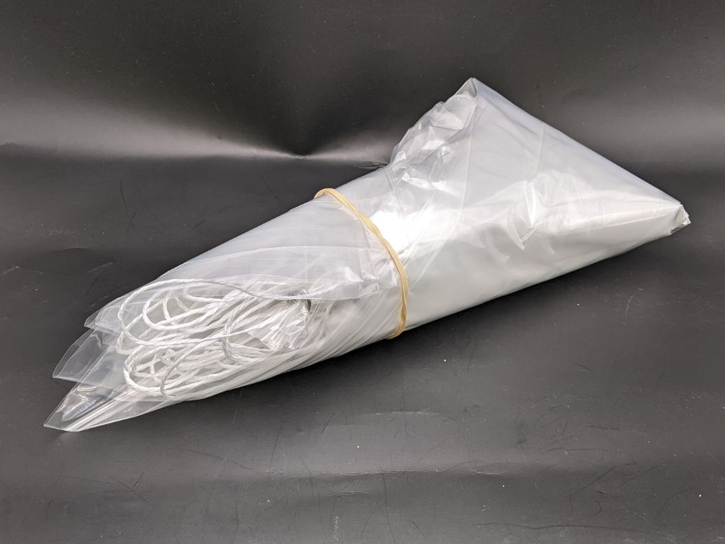 Clear Pudding Skins Plain 110MM Lf, 50CM Clp/Loop