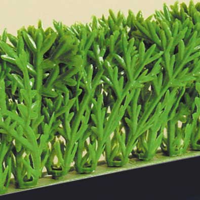 Divider Green Garnish Black BASE,L=750,H=80MM