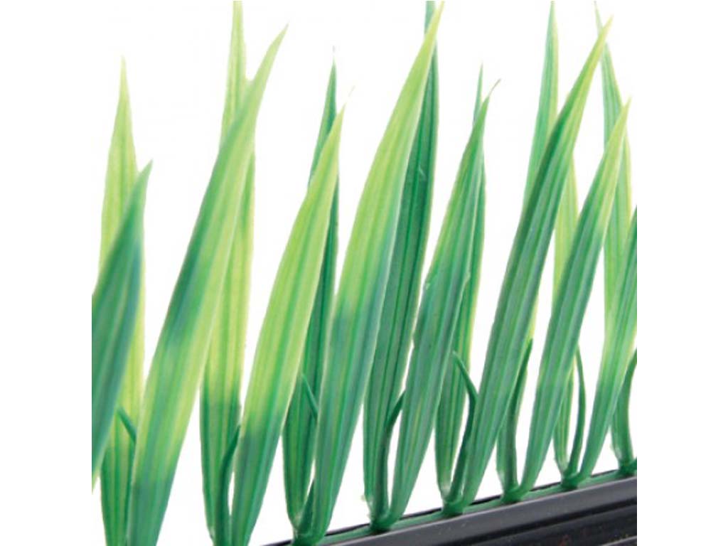 GARNISH GRASS BLACK BASE 250MM 12/PACK