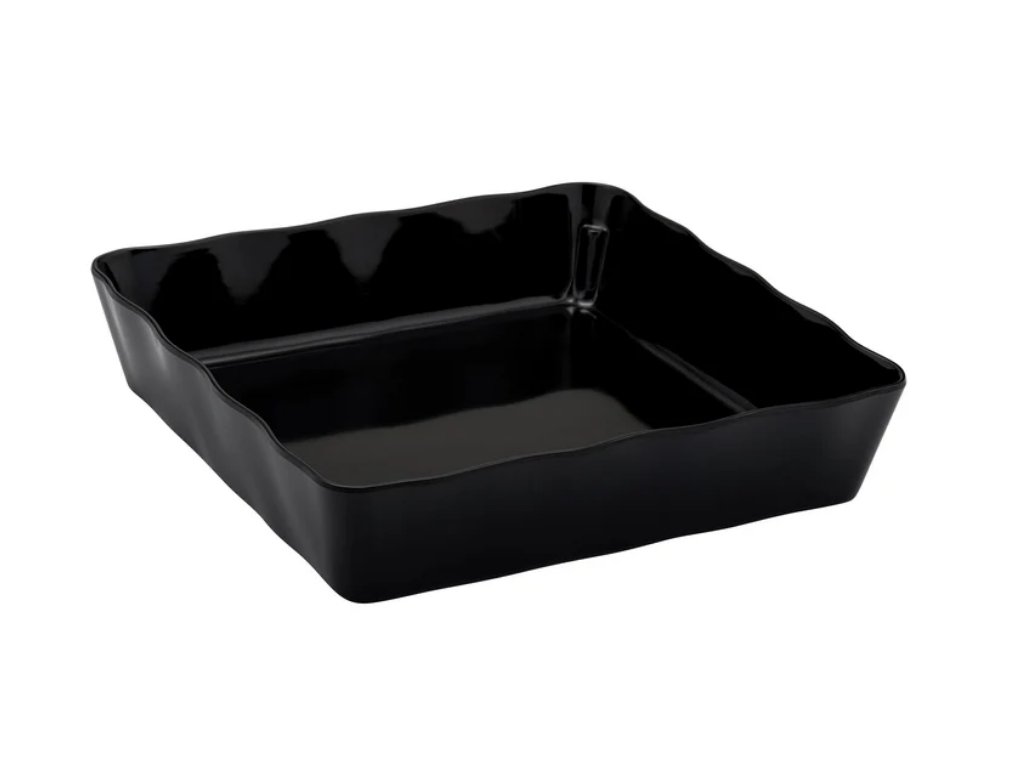 BLACK MEL AALTO DISH 280X280X60MM  3.4L