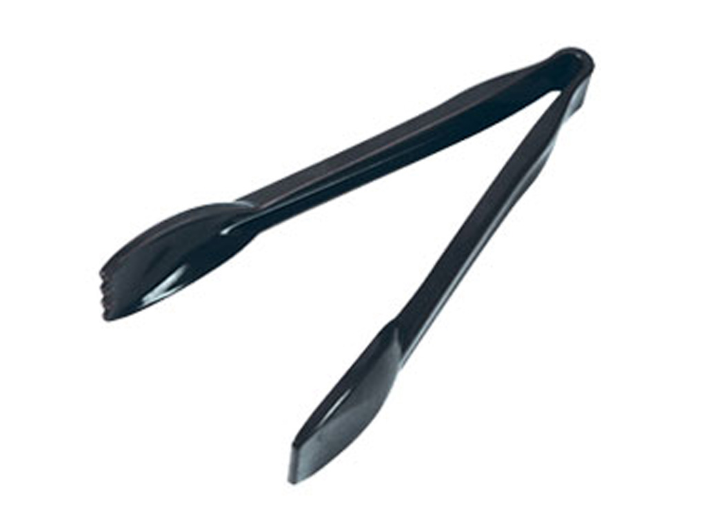 Serving Tongs Black 230MM Polycarbonate