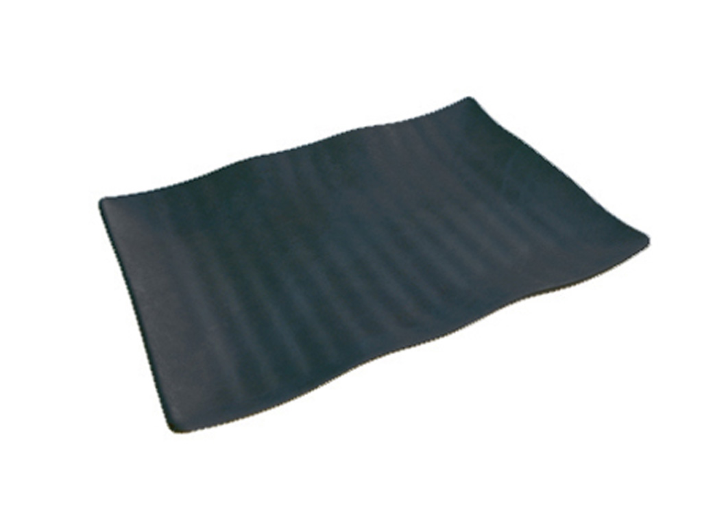 Wavy Platter Black 420 X 295 X 40MM