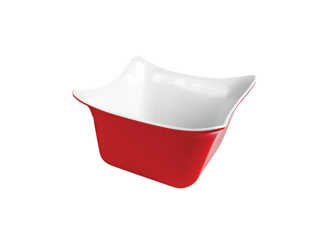 FLEUR CROCK RED/WHITE 176 X 162 X 100MM 1 LITRE