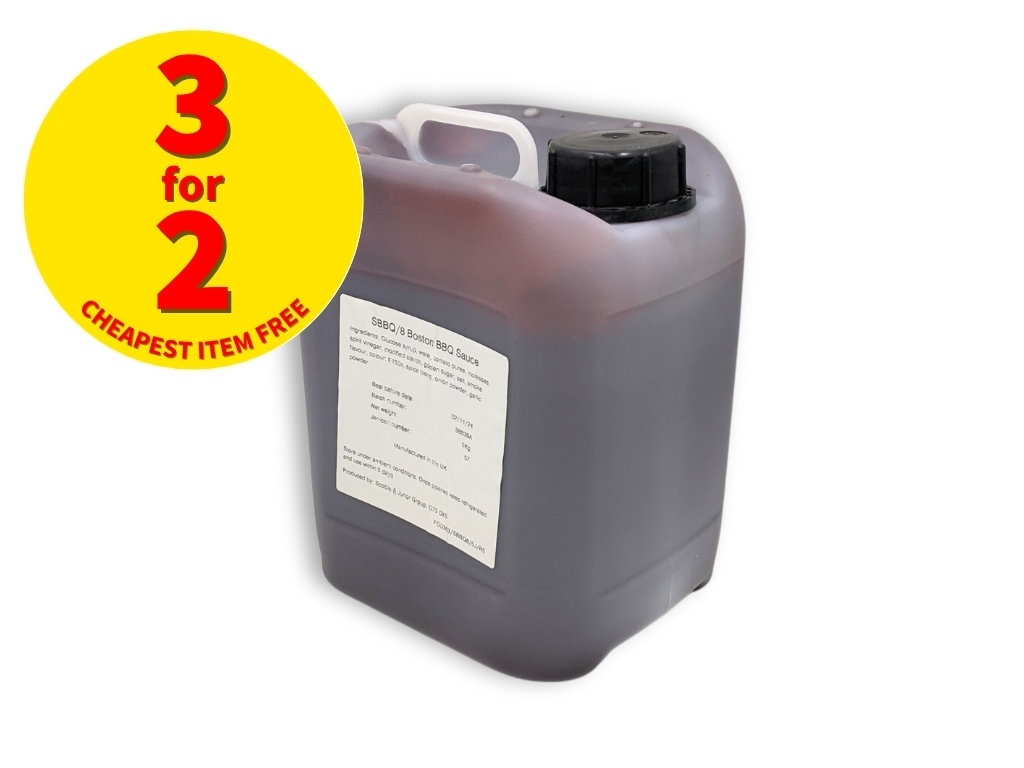 BOSTON BBQ SAUCE 5KG BOTTLE