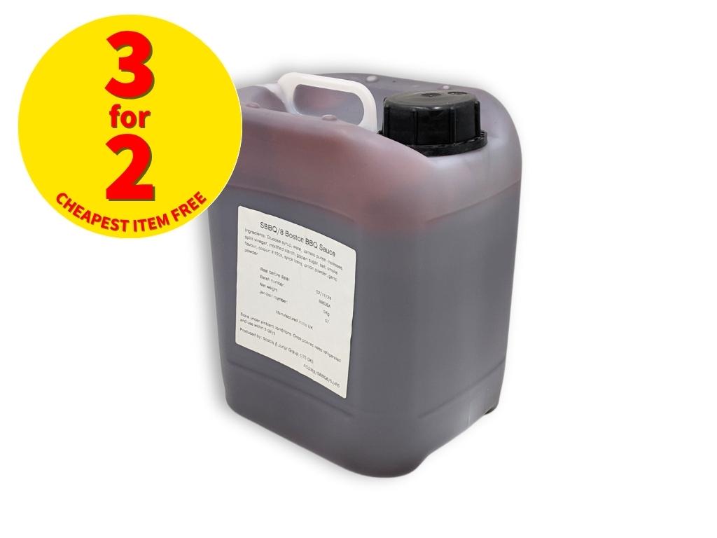 BOSTON BBQ SAUCE 5KG BOTTLE