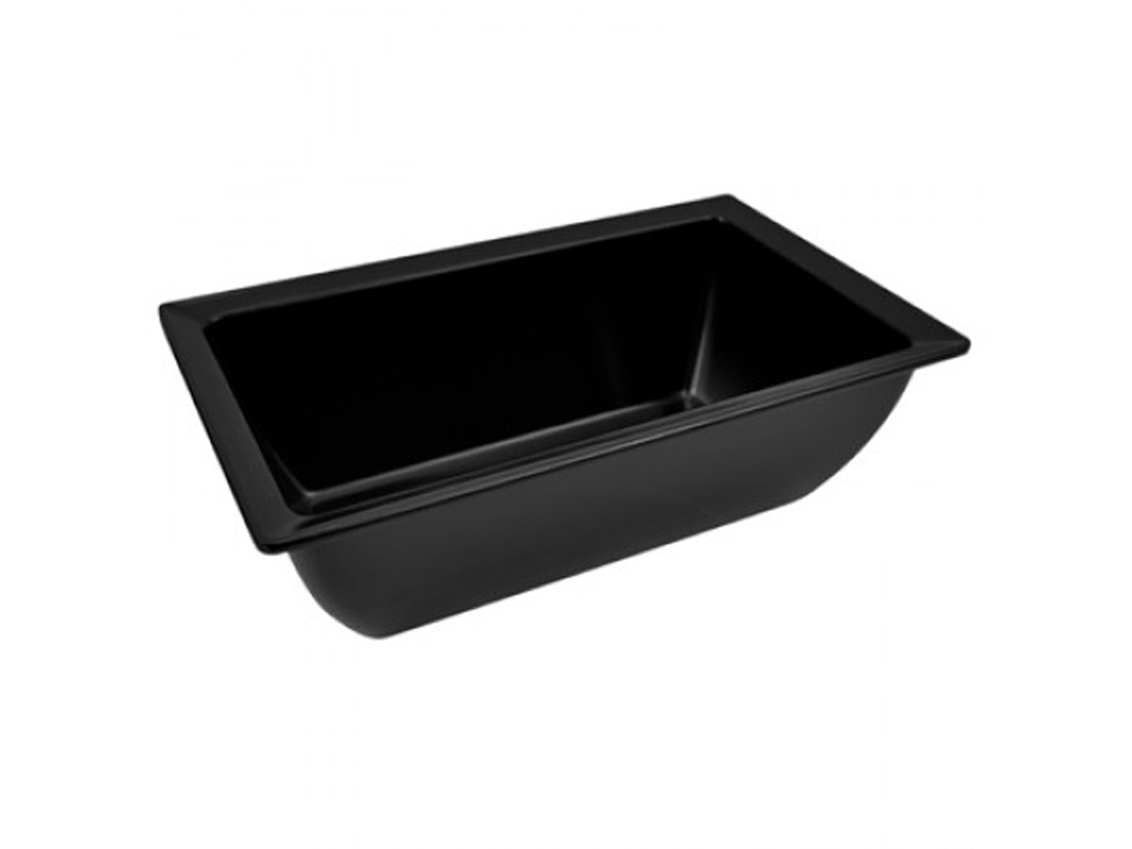 CLASSICO CROCK BLACK 1/4 265X162X90MM  2 LITRE