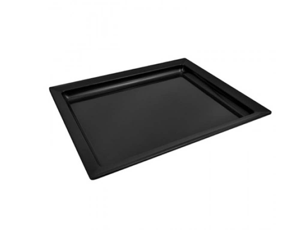 Melamine 1/2 Classico Tray 265X325X30 Black