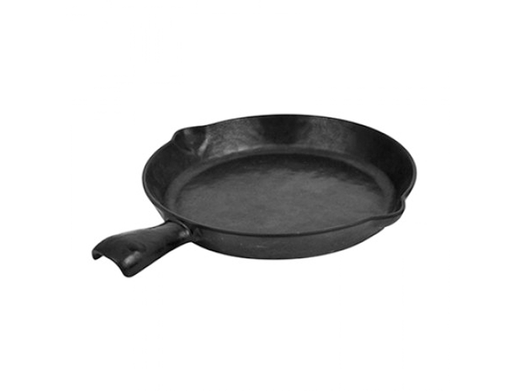 Small Melamine Skillet Plate 262X216X35MM