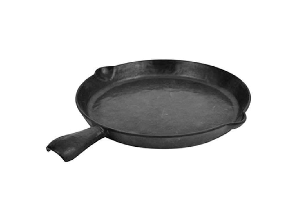 LARGE MELAMINE SKILLET PLATE 330X276X35MM