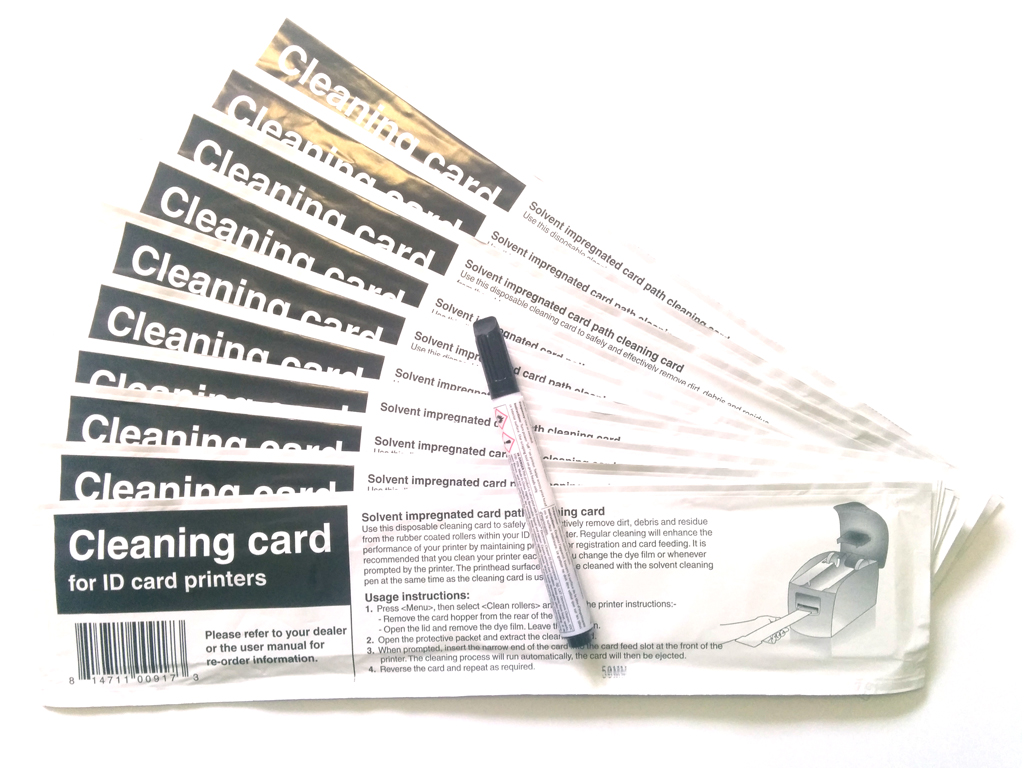 Printer Cleaning Kit (10 Card Pack)