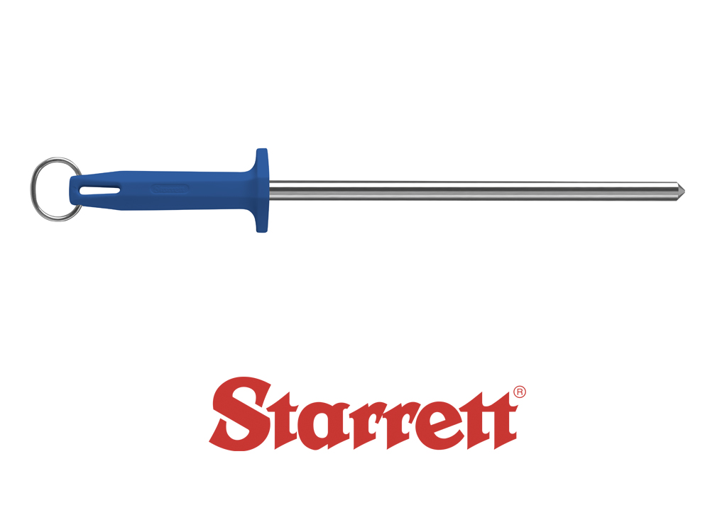 10" BLUE SHARPENING STEEL FINE FINISH