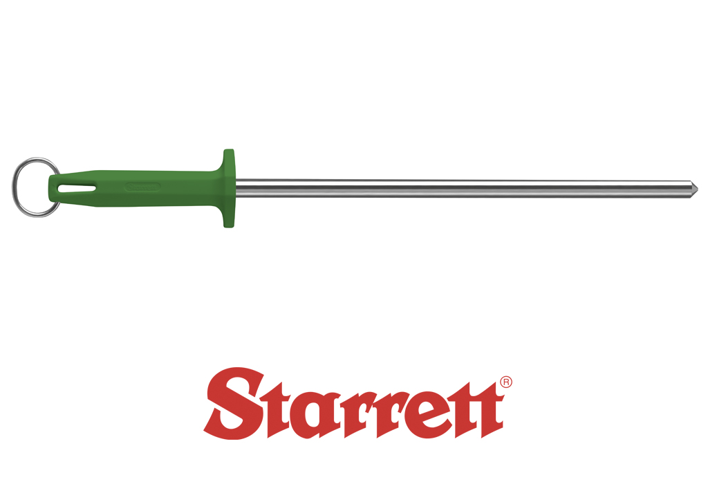 12" GREEN SHARPENING STEEL FINE FINISH