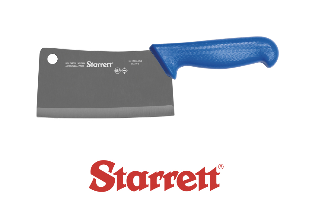 6" CLEAVER BLUE WIDE RECTANGULAR