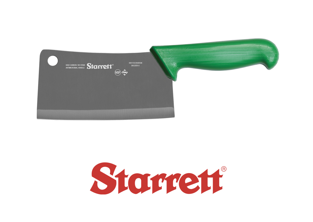 6" CLEAVER GREEN WIDE RECTANGULAR