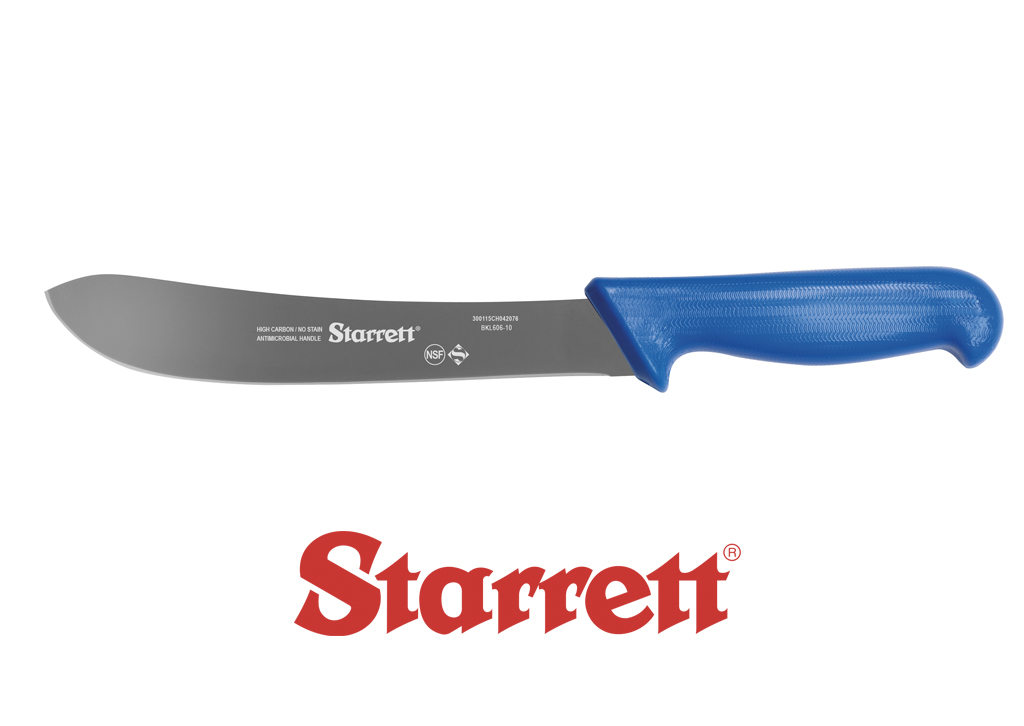 10" STEAK KNIFE BLUE NARROW CURVED