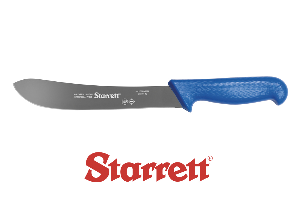 10" Steak Knife Blue Narrow Curved