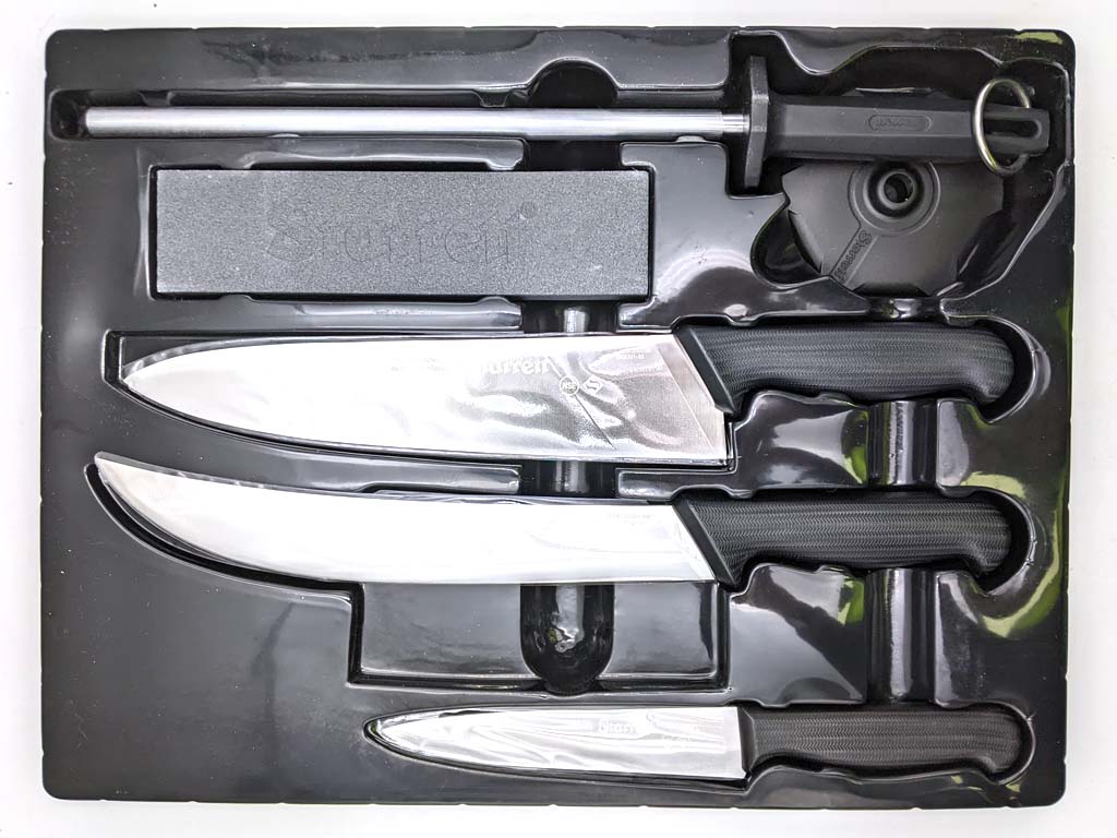 BBQ Knife Set 6PC Black BKK-6B