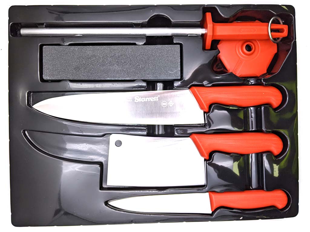 Chef Knife Set 6PC Red BKK-6R1