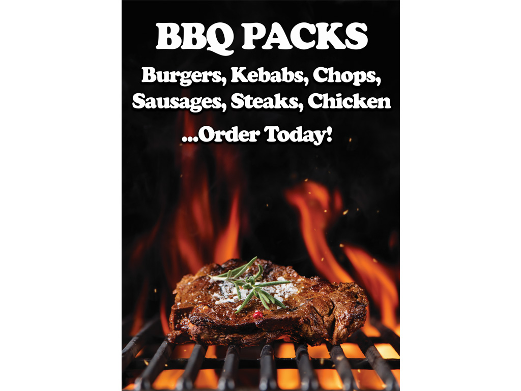 FRESH BBQ A1 POSTER