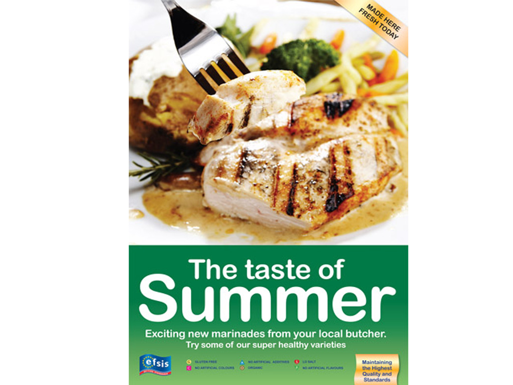 Marinades Taste Of Summer A1 Poster