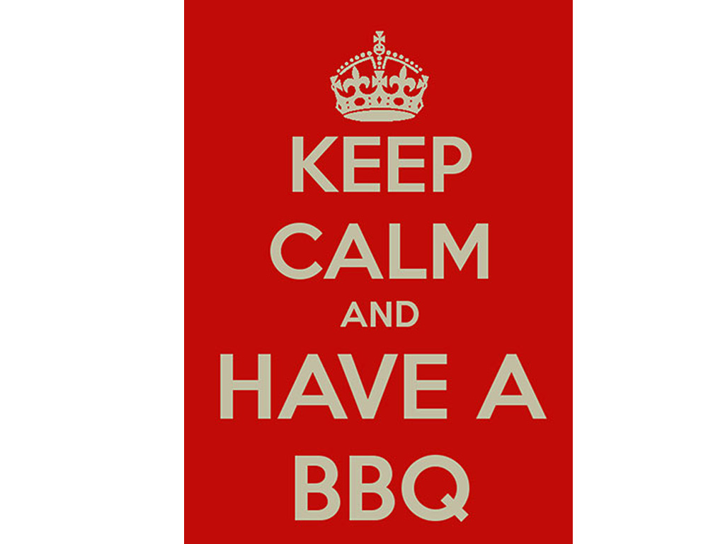 KEEP CALM HAVE A BBQ