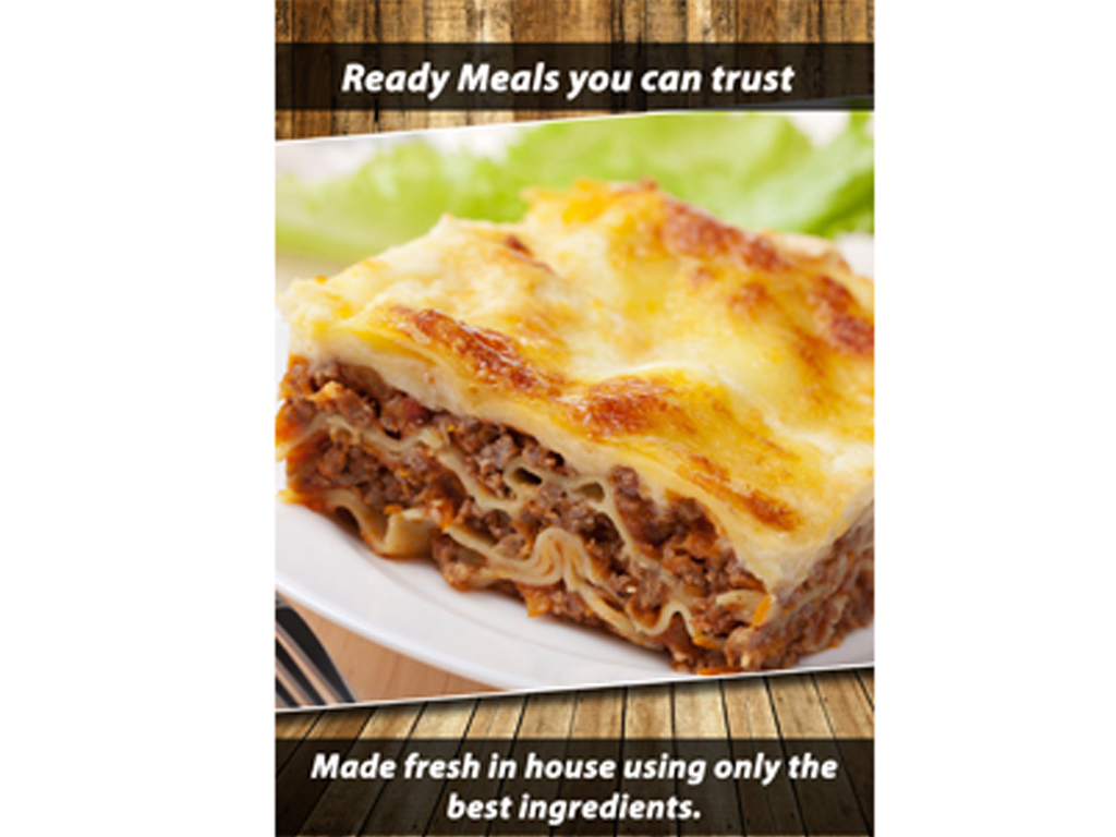 Ready Meal Poster A1 