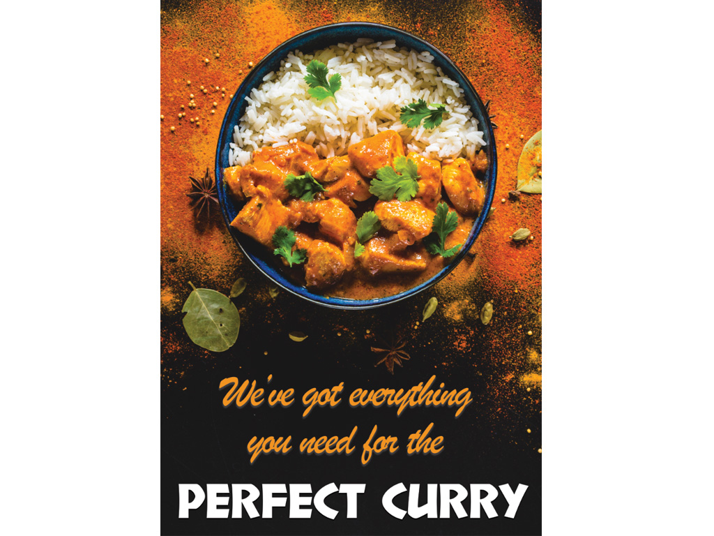 PERFECT CURRY POSTER - A1