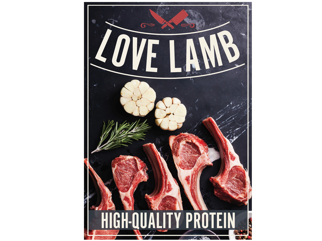 LOVE LAMB POSTER 