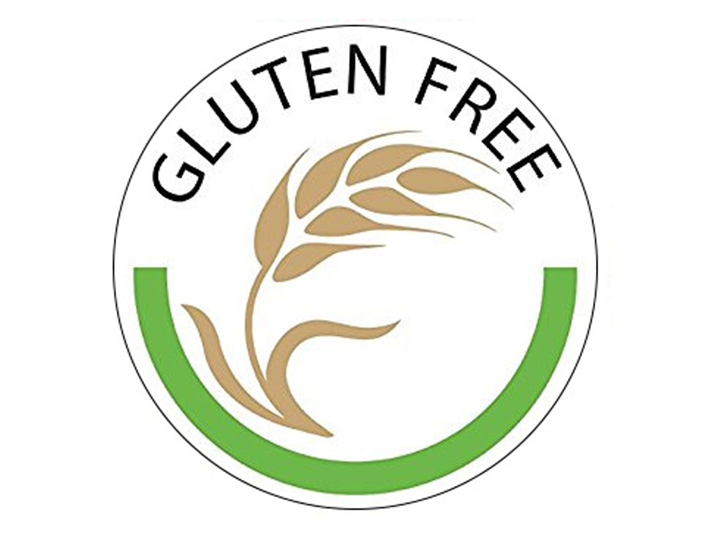 GLUTEN FREE LABELS ROUND 1000/ROLL