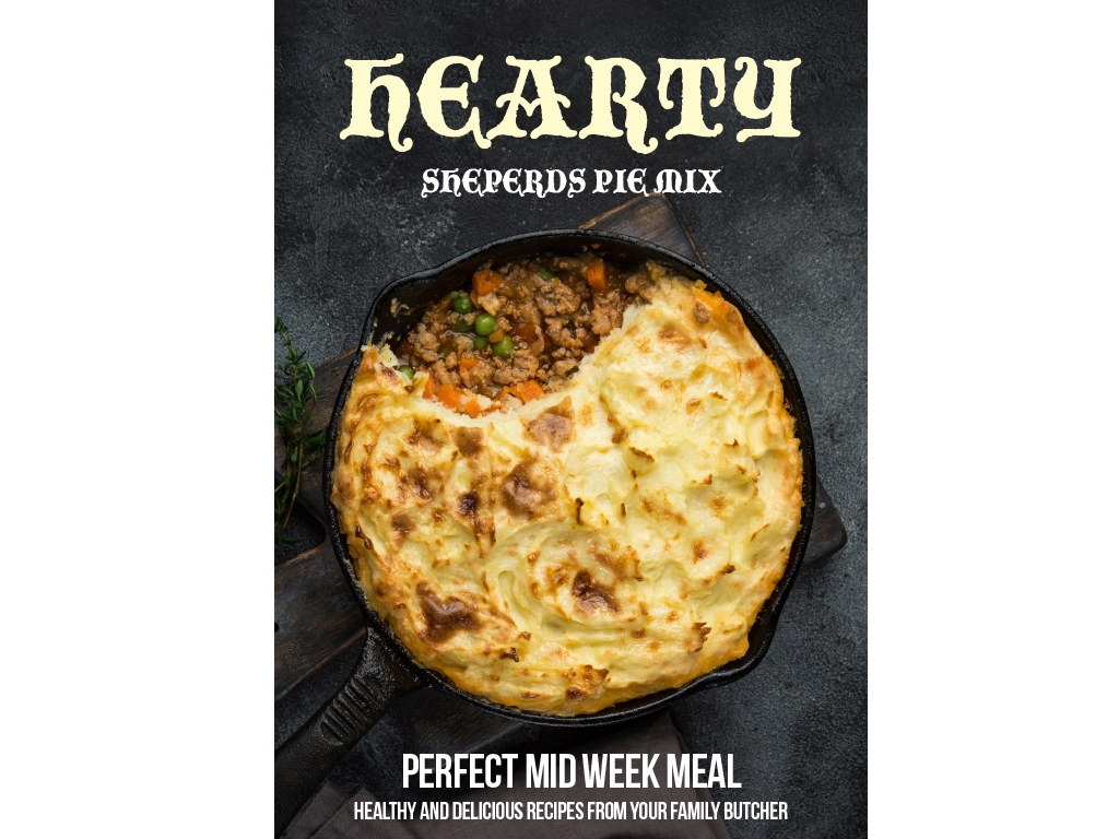 Hearty Shepherds Pie Poster A1