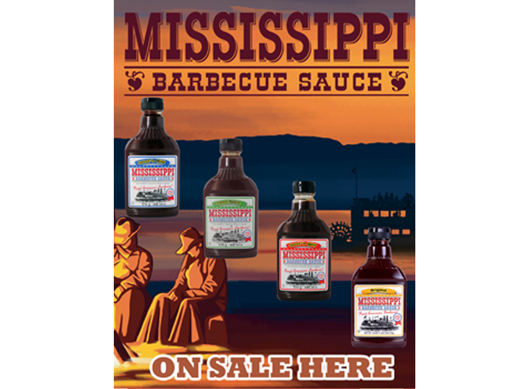 Mississippi BBQ Poster A1