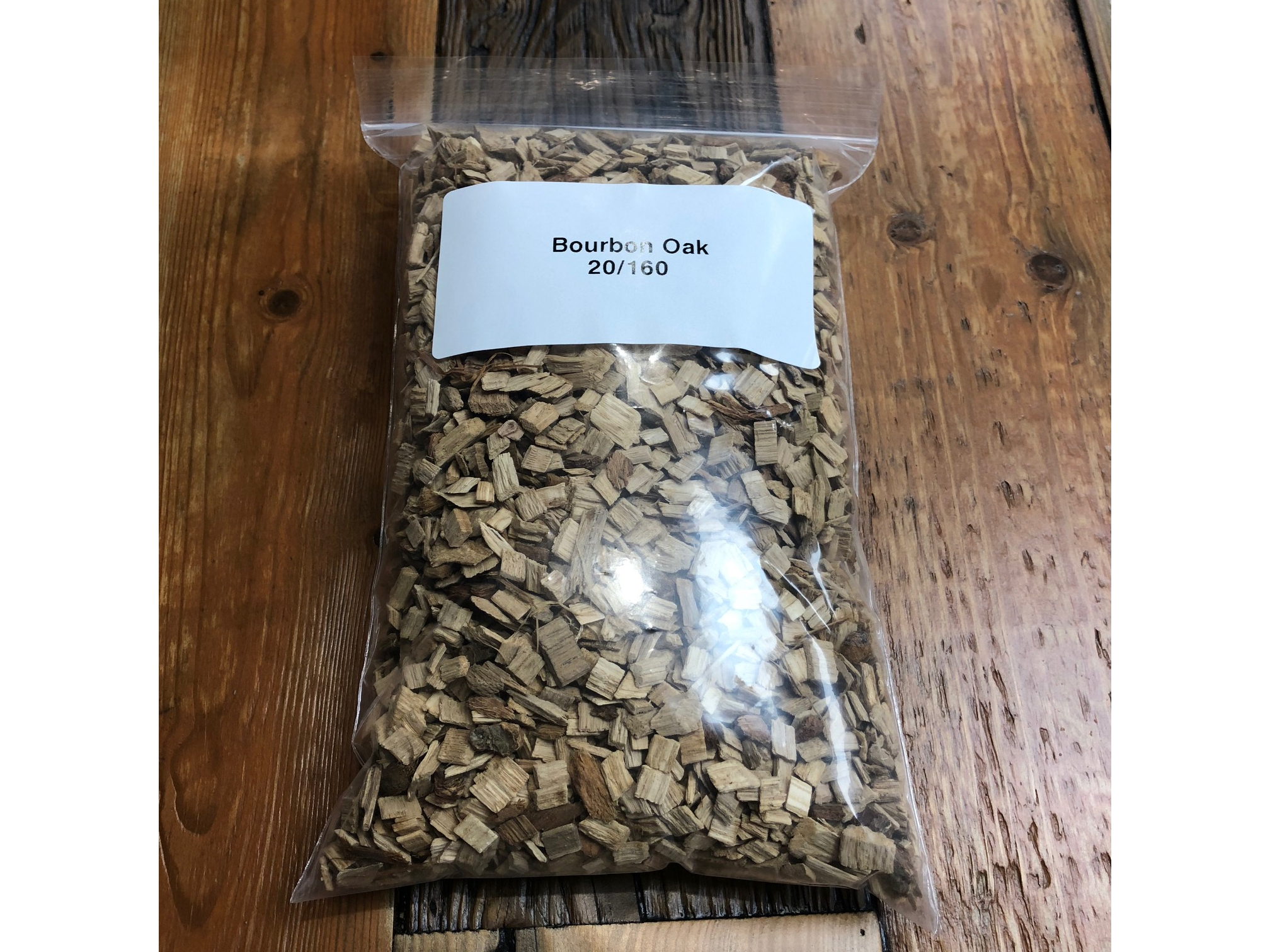 BOURBON OAK WOOD CHIPS 20/160  15KG SACK