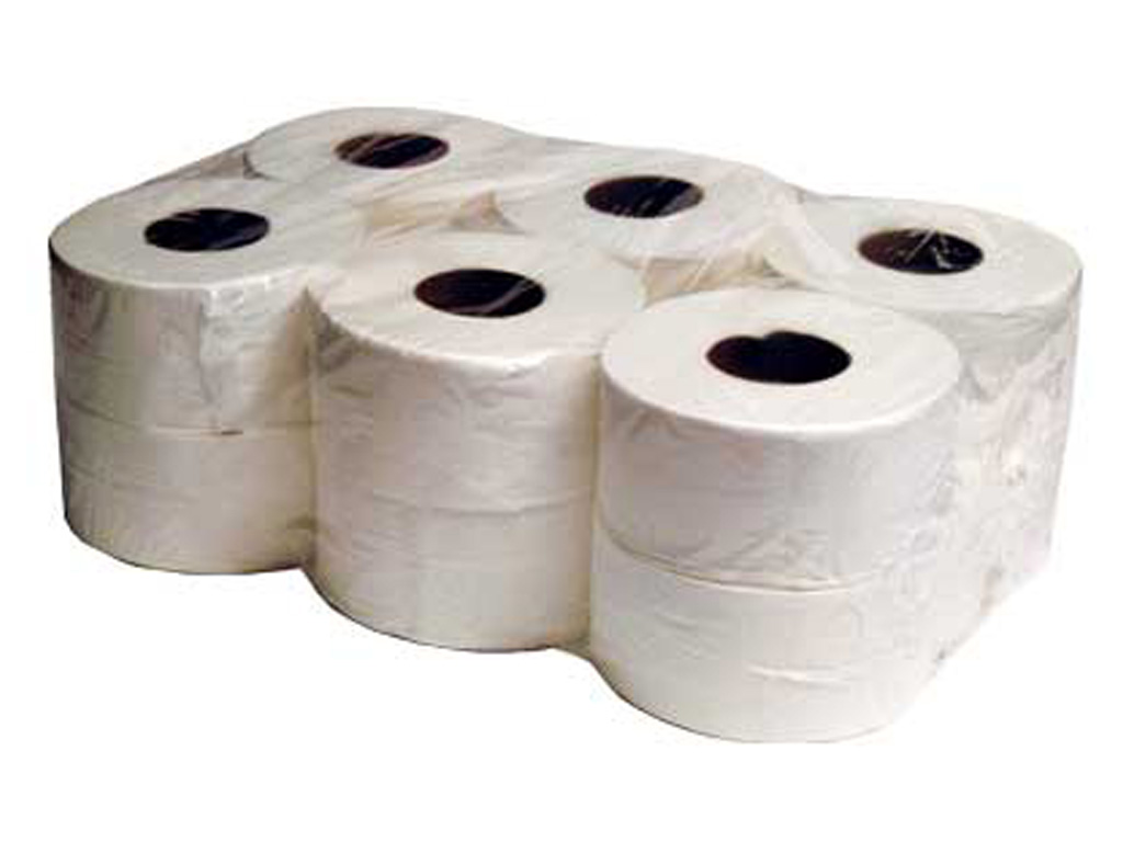 Toilet Roll Mini Jumbo 2PLY 150M 12ROLLS / Pack