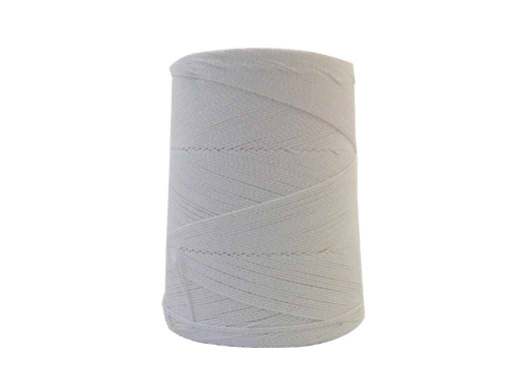 White Elastic Twine Cone 25 Cones Per Box