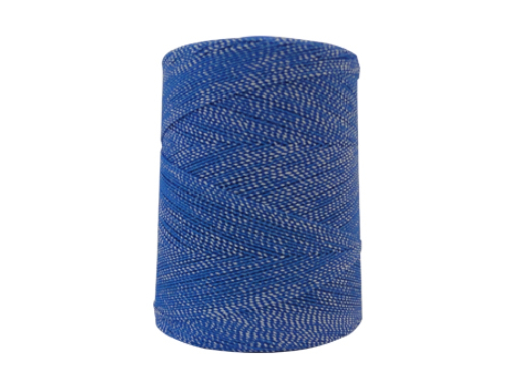 BLUE & WHITE ELASTIC TWINE 25 CONES PER BOX