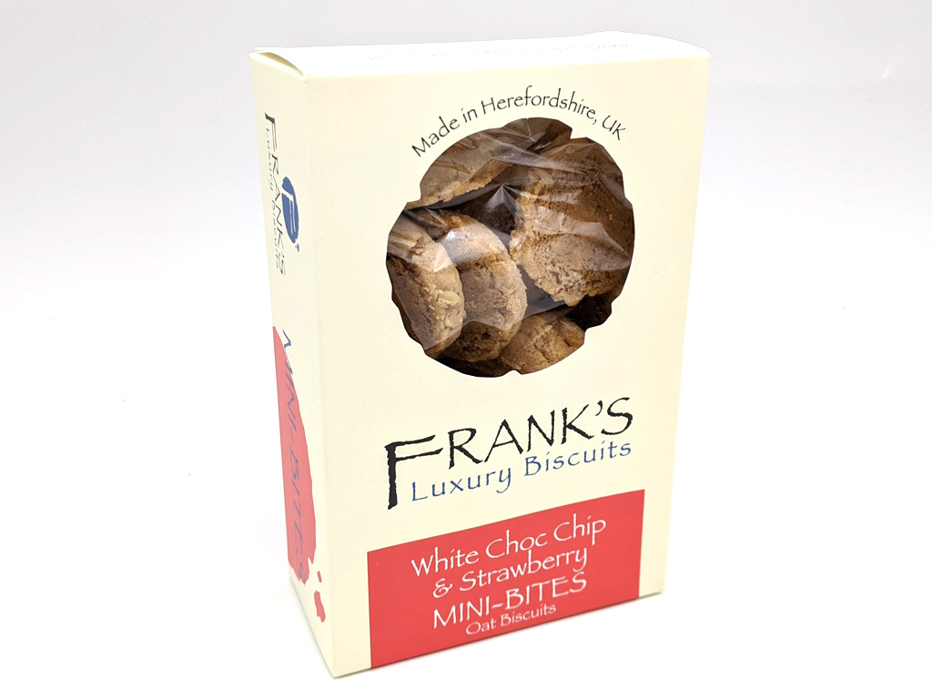 STRAWBERRY & WHITE CHOC MINI BITES 15 PER CASE