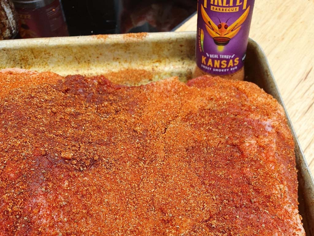 Kansas Sweet & Smoky Rub 175ML X 10 Per Case