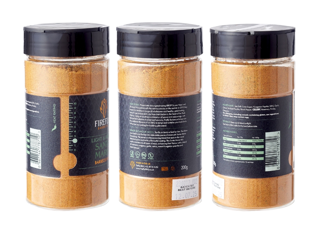 Santa Maria Seasoning Rub 330ML X 10 Per Case