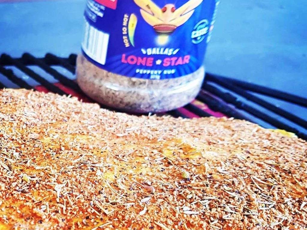 Dallas Lone Star Pepper Rub 175ML X 10 Per Case