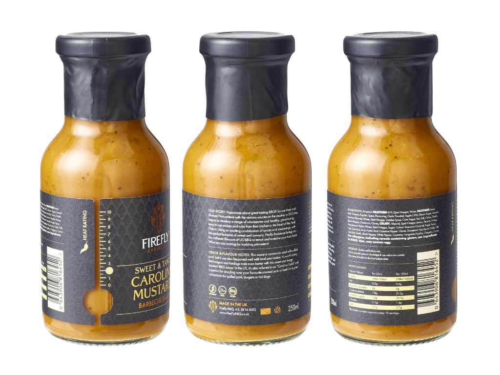 Carolina Mustard Sauce 250ML X 12 Per Case